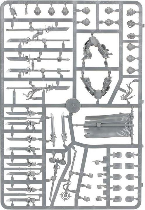 Immagine prodotto Games Workshop Warhammer 40.000 - Pattuglia di combattimento dei Cavalieri Grigi (Materiale sintetico)