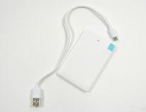 Actual product image Kögler Power Bank, 2500 mAh, Micro USB Charger, Credit Ca (2500 mAh)