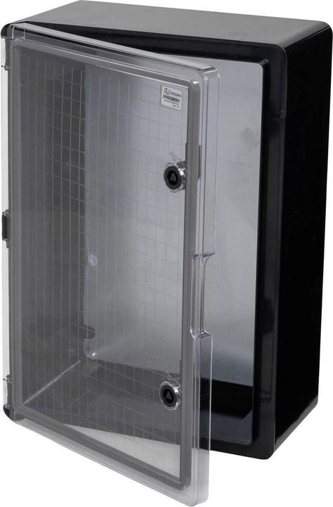 Actual product image Boxexpert BXPPABSBT350500190-F01 Installation enclosure 190 x 350 x 500 ABS plastic Black 1pc. (Housing)