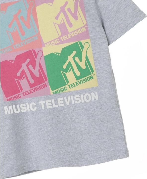 Actual product image MTV Girls Colour Block Marl T-Shirt (140)