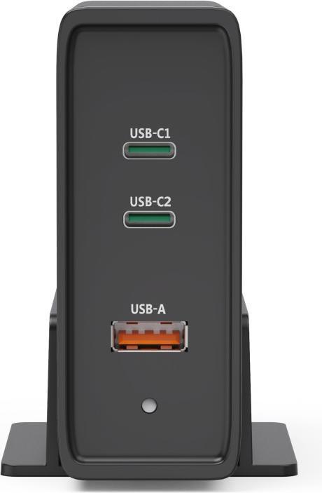 Image du produit Hama Station de charge USB-C universelle, GaN, 3 ports, Power Delivery (PD), 5-28V/140W (140 W)