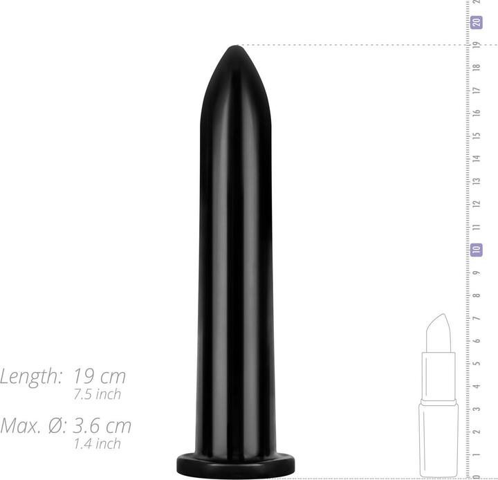 Actual product image All Black Dildo