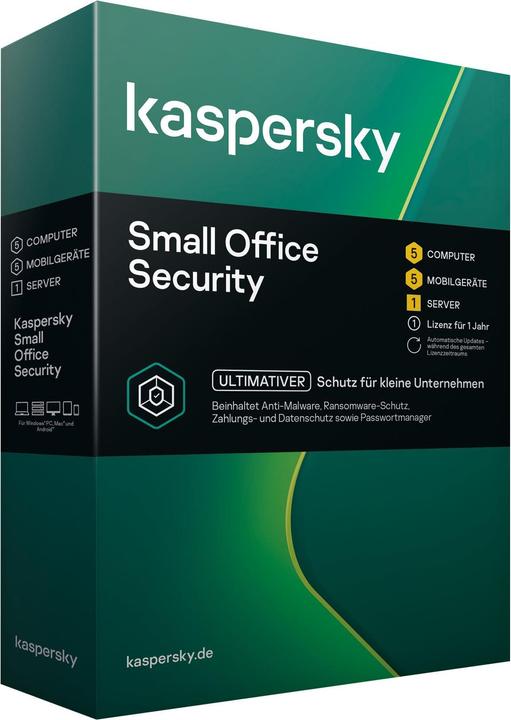 Produktbild Kaspersky Small Office Security (6 User, 12 Monate)