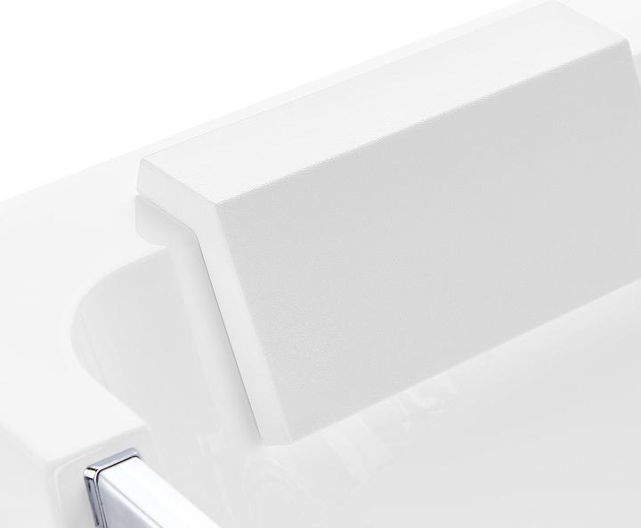 Image du produit Beliani Baignoire à hydromassage blanche rectangulaire 170 x 85 cm BARRANCA (220 l, 170 cm, 85 cm)