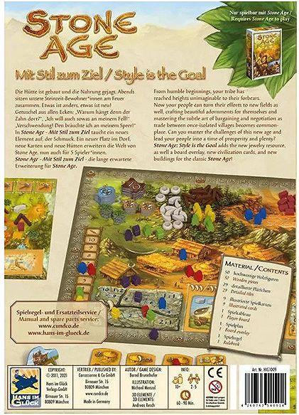 Produktbild Hans im Glück Stone Age: Mit Stil zum Ziel, Brettspiel, für 2-5 Spieler, ab 10 Jahren (DE-Erweiterung) (Deutsch)
