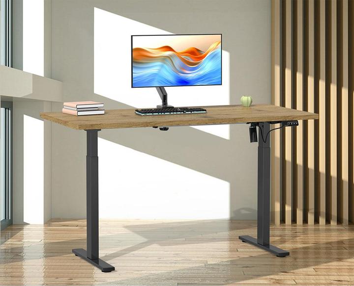 Image du produit VCM Bureau réglable Lona 140x50 sw (140 x 50 x 120 cm)