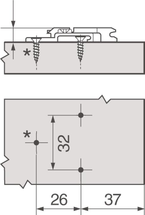Produktbild Blum Clip (Eckverbinder, 1 Stk.)
