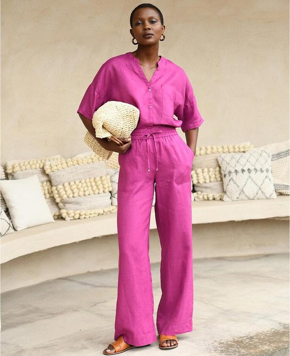 Image du produit Anne Weyburn Pantalon en lin (52)