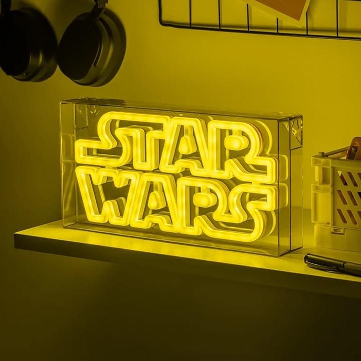Immagine prodotto Paladone Products STAR WARS - Logo - Lampada a Led Neon 15,5x30,5 cm (DE)
