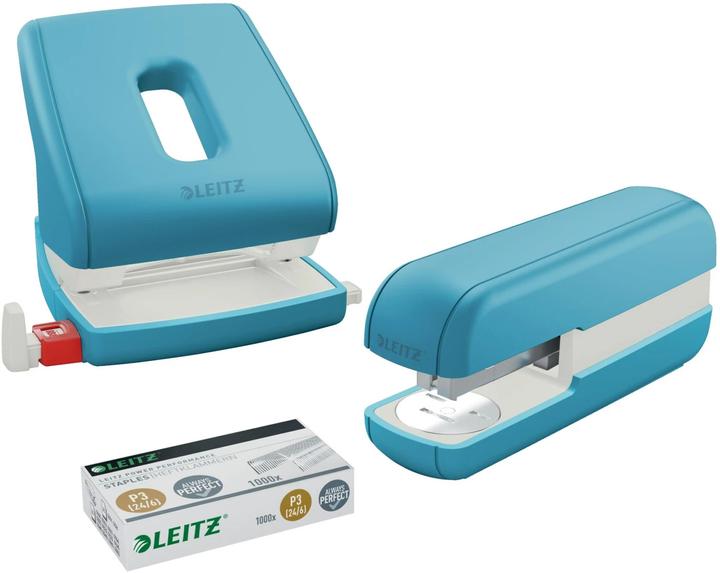 Actual product image Leitz Stapler Cosy 30 pages, blue (30 Sheets)