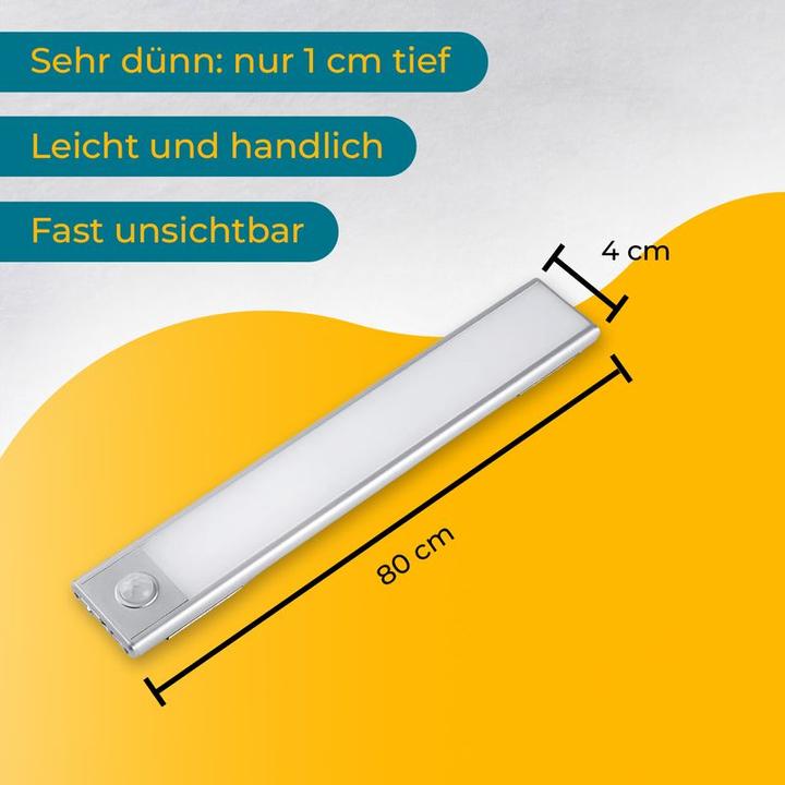 Immagine prodotto Hermex Luce Luce notturna Lampada Striscia luminosa Rilevatore di movimento LED