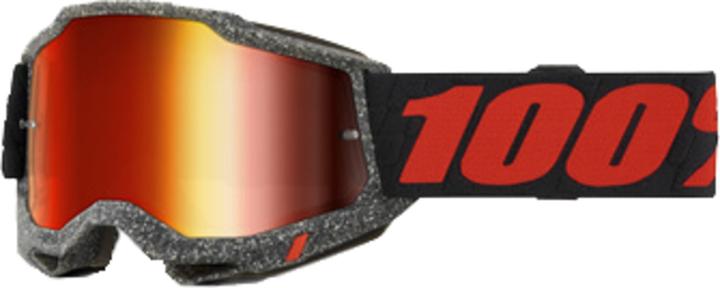 Image du produit 100% Accuri 2 Goggle (Gris, Lentille rouge injectée)