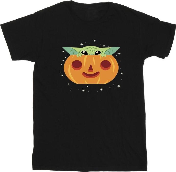Star Wars The Mandalorian Grogu Pumpkin TShirt (XL)