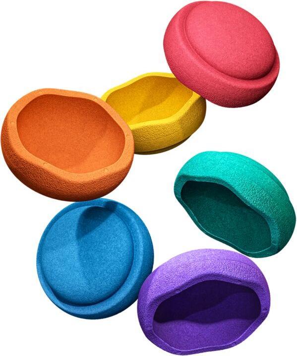 Actual product image Stapelstein ® MINI Rainbow Classic 6 (6 Stk.)