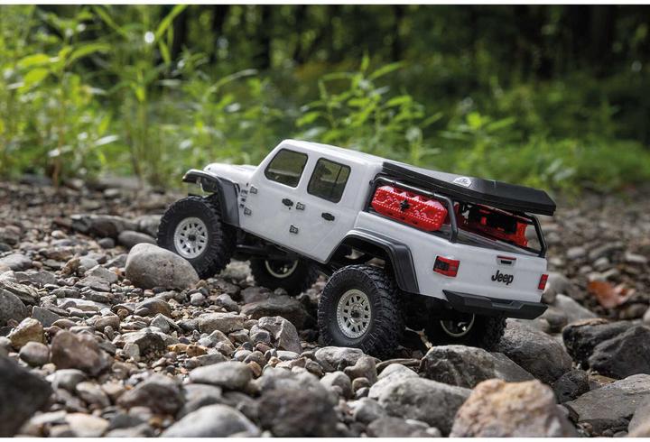 Image du produit Axial Scale Crawler SCX24 Jeep JT Gladiator Blanc, RTR (RTR Prêt à fonctionner)