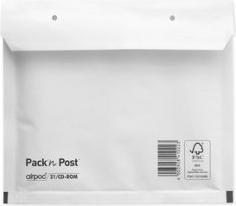 Actual product image Mailmedia CD air cushion mailing bags, type CD, white, 14 g Outer dimensions: 175 x 200 mm, inner dimensions: (100 x)