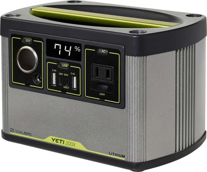 Image du produit Goal Zero Yéti 200X (187 Wh, 2.27 kg)