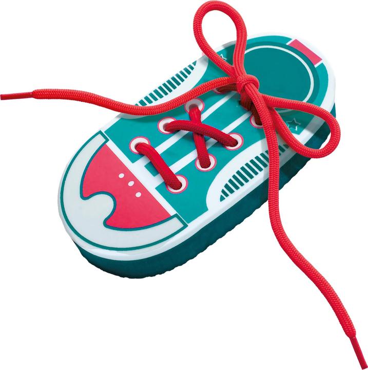 Actual product image Ses I'm learning to tie shoelaces (Dutch, English, French)
