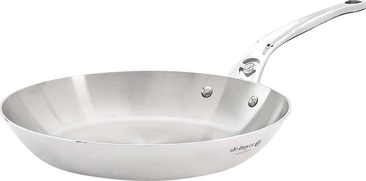 Image du produit de Buyer Affinity Poêle à frire sans revêtement Induction (24 cm, Poêle à frire, Acier inoxydable)