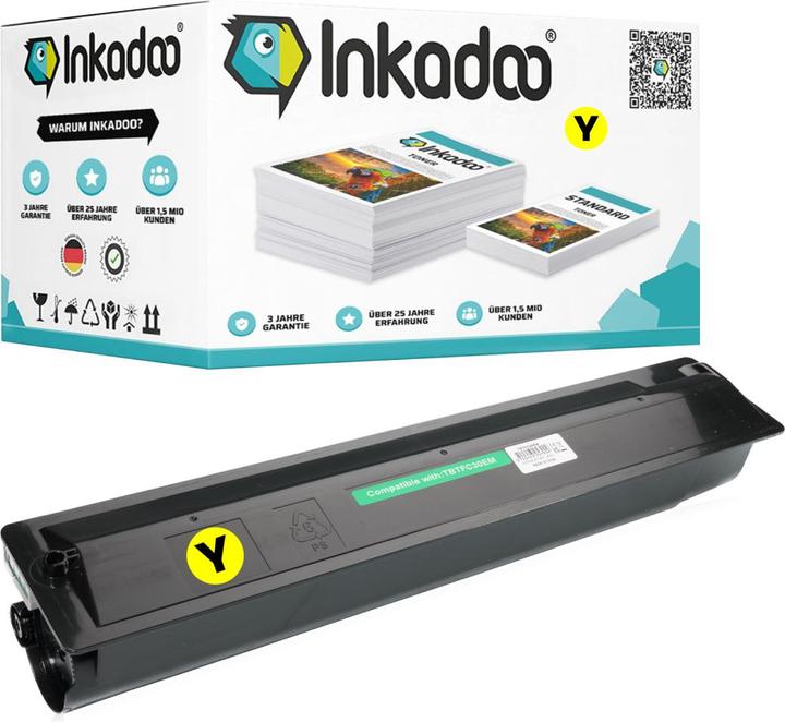 Immagine prodotto Inkadoo Compatibile con la cartuccia toner Toshiba T-FC505E (Y)