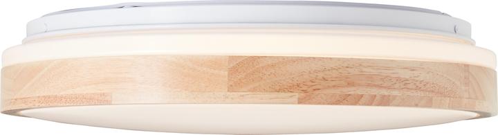 Produktbild Brilliant Brodsky LED Deckenleuchte 38cm holz hell/weiss (2500 lm)