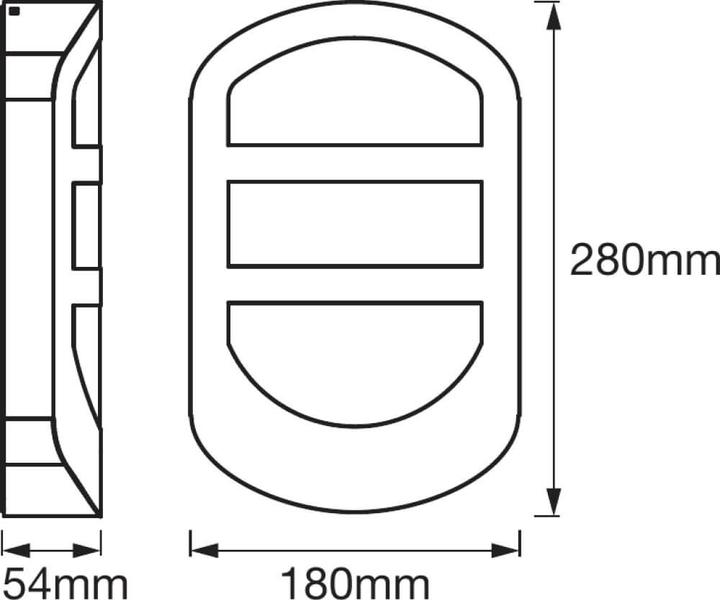 Produktbild Ledvance Endura Style Plate (600 lm, IP44)