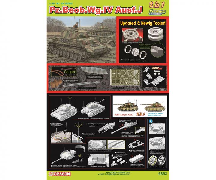 Produktbild 1:35 Pz.Beob.Wg,IV Ausf.J (2 in 1)