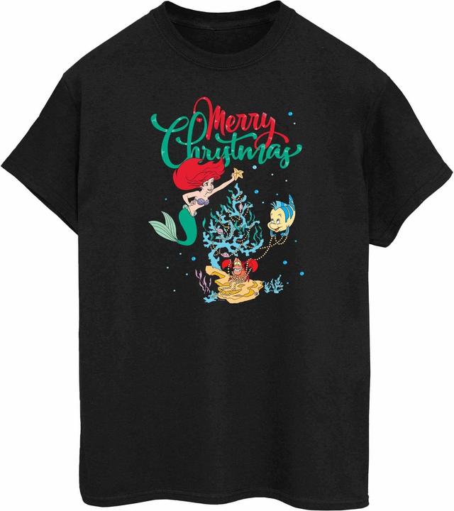 Disney Princess Ariel Merry Christmas TShirt (XL)