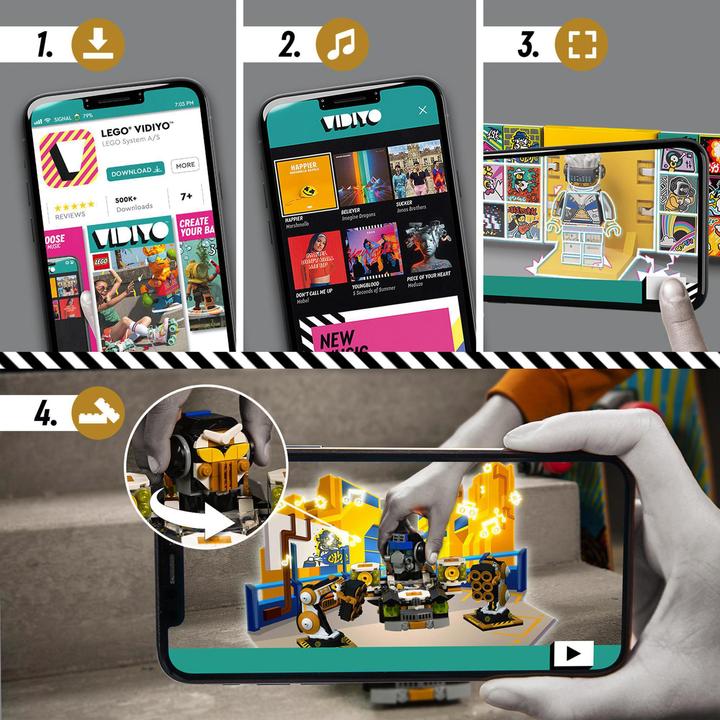 Immagine prodotto LEGO Auto Robo HipHop (43112, LEGO Vidiyo)