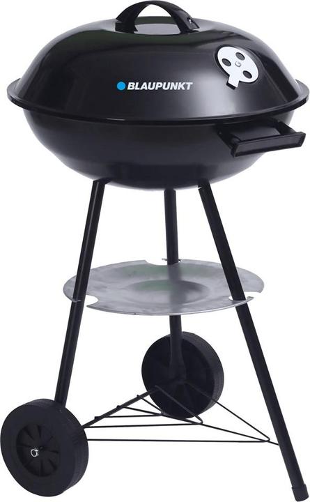 Produktbild Blaupunkt Grill rund mit Abdeckung GC301 schwarz (41 cm)