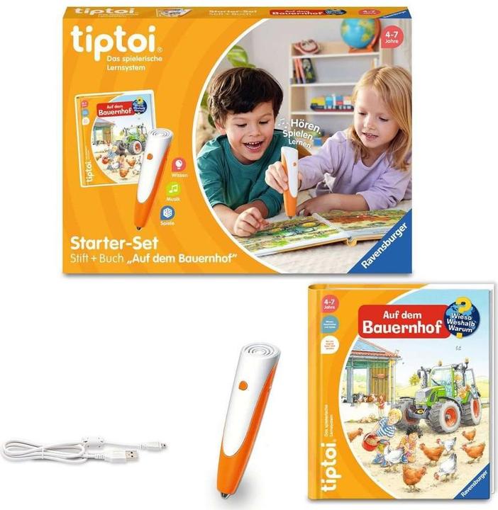 Image du produit tiptoi Kit de démarrage stylo et livre de la ferme (Allemand)