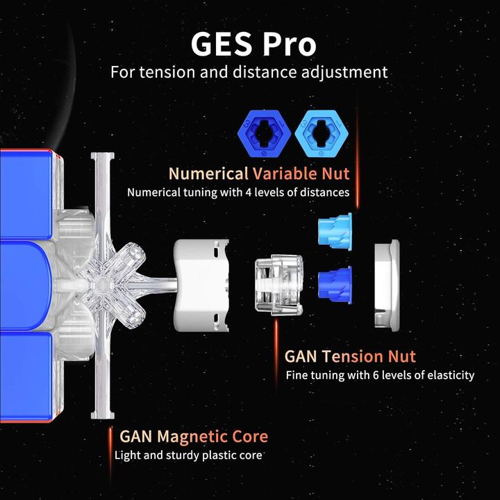 Produktbild GAN 11 M Pro Zauberwürfel (3 x 3)