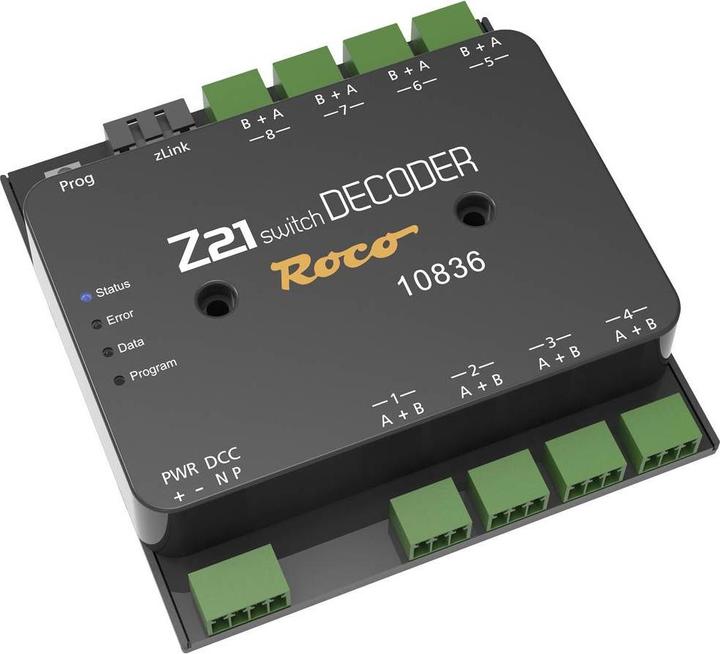 Roco 10836 Modulo decoder di commutazione con interruttore Z21