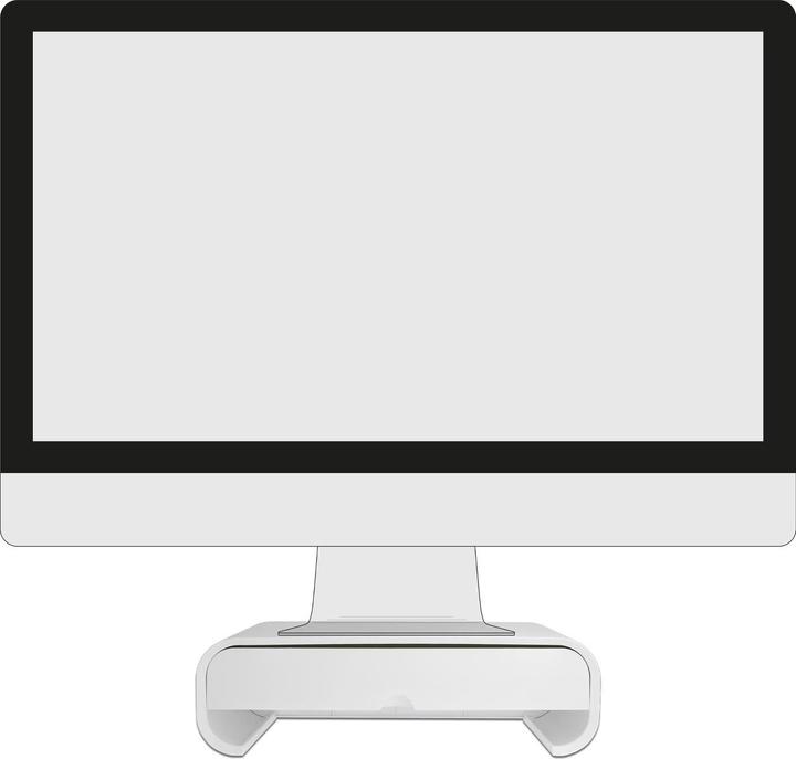 Actual product image Delock 18324 Flat Screen Table Mount Freestanding White