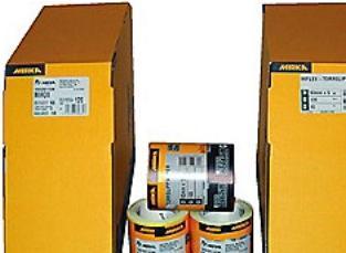 Mirka Tørsliberulle Mirox K60 5mtr - 93mm, gul