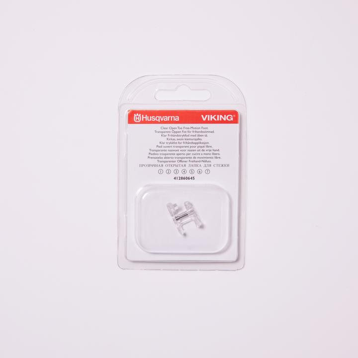 Image du produit Husqvarna Pied-de-biche ouvert transparent pour couture en piqué libre