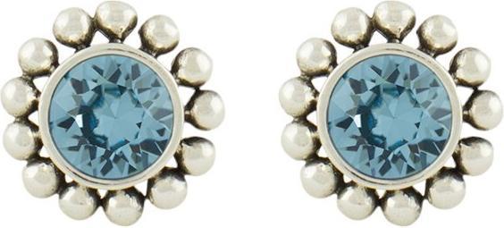 Aquamarinblau, Silber