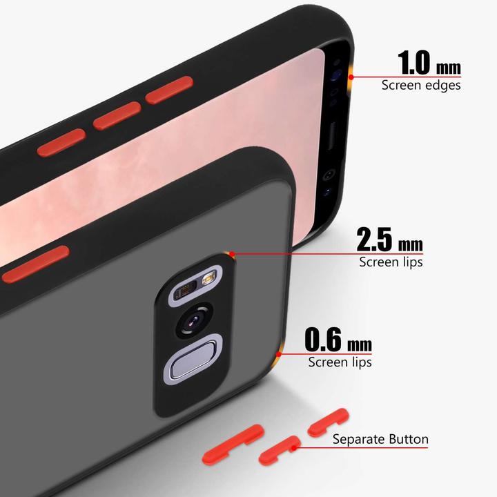 Immagine prodotto Cadorabo Custodia per Samsung Galaxy S8 PLUS Hybrid Matt (Samsung Galaxy S8+)