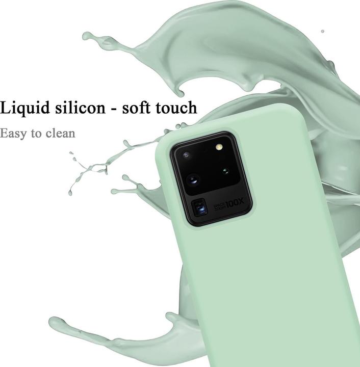Immagine prodotto Cadorabo Copertura della cassa del silicone liquido TPU (Samsung Galaxy S20 Ultra)