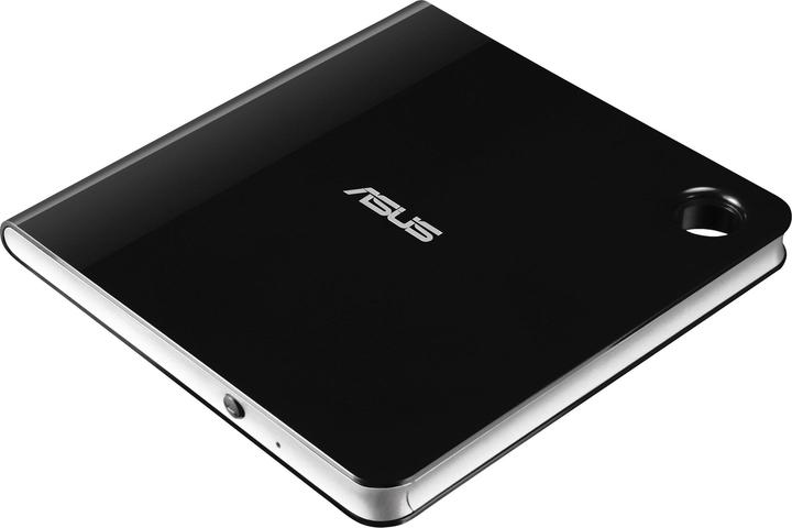 Produktbild ASUS SBW-06D5H-U BLACK USB3.1 (Blu-ray Laufwerk, Blu-ray Brenner, CD Brenner, CD Laufwerk, DVD Brenner, DVD Laufwerk)