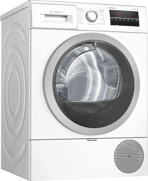 Bosch Hausgeräte WTR87T50CH (8 kg, Rechts, CH-Stecker)