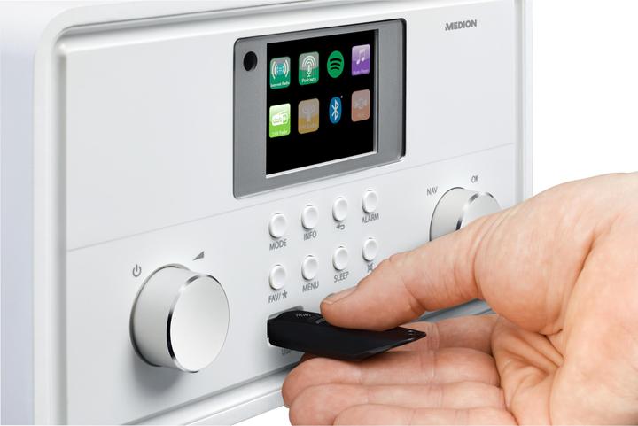 Productafbeelding Medion LEVEN P85027 (DAB+, Internet radio, VHF, WiFi, Bluetooth)