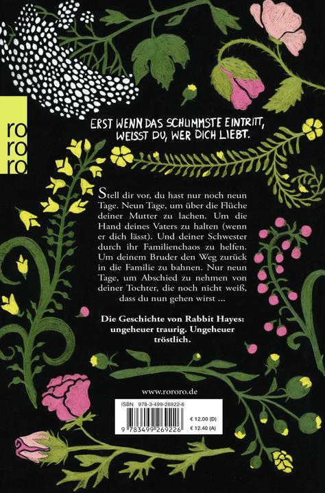 Actual product image Die letzten Tage von Rabbit Hayes (German, Anna McPartlin, Sabine Längsfeld, 2015)