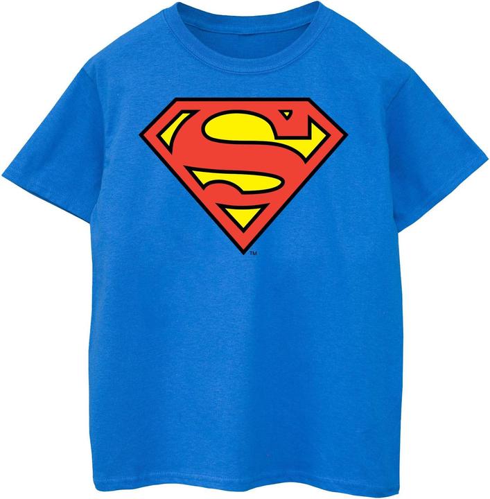 Superman Logo Boyfriend Fit TShirt