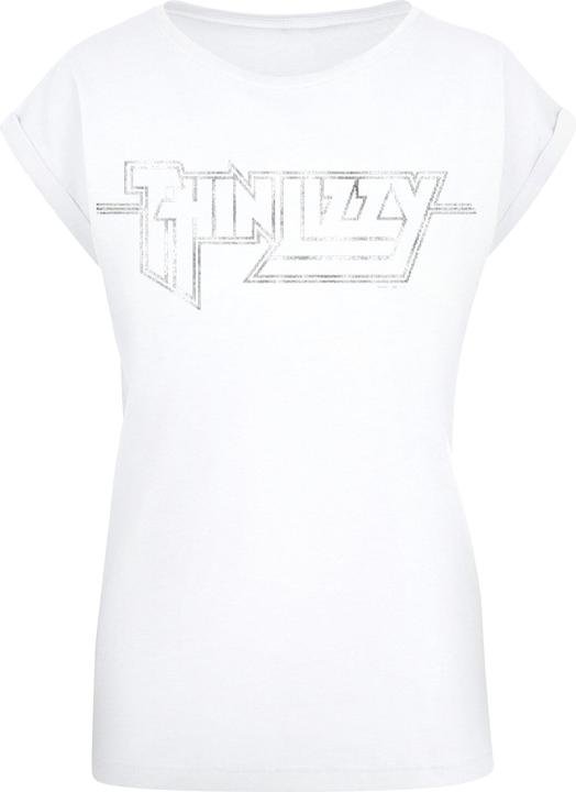 Merchcode Ladies Thin Lizzy - TL Superhero Extended Shoulder Tee - 181497