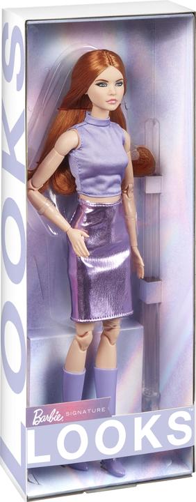 Immagine prodotto Barbie Signature Looks - Vestito lilla Capelli rossi