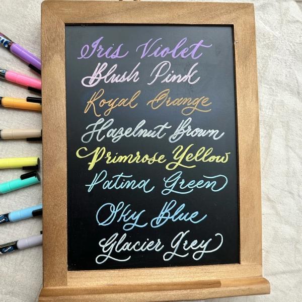 Produktbild VersaChalk - Pastell Flüssig Kreide Marker 8er Set 5mm Spitze (5 mm, 8 x)
