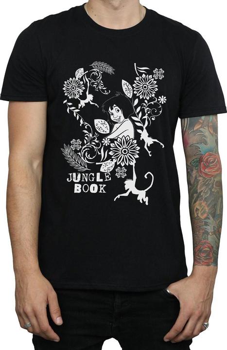 Actual product image Disney Mens The Jugle Book Mowgli Tale T-Shirt (XXL)