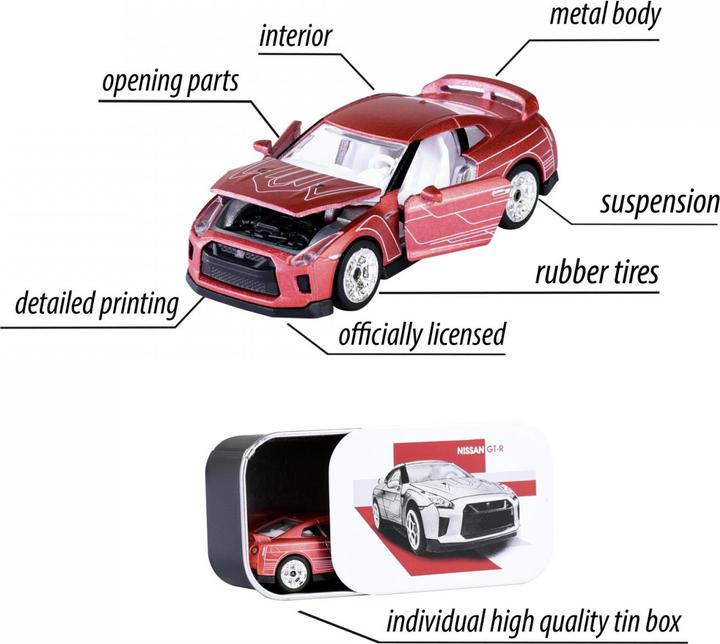 Actual product image Majorette Bugatti Chiron Pur Sport, bronze