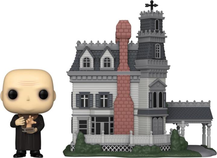 Actual product image Funko Town The Addams Family Uncle Fester & Addams Family Mansion